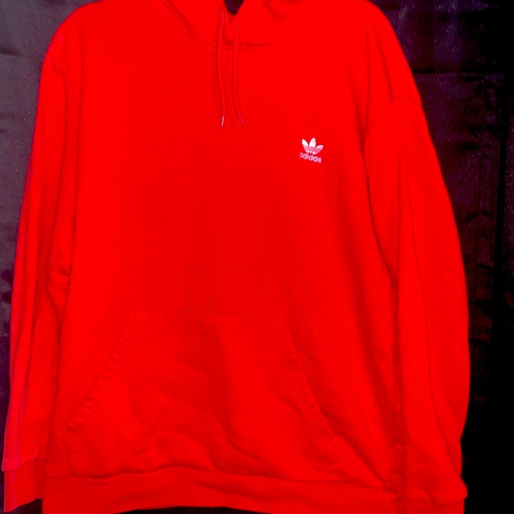 Red Adidas Hoodie